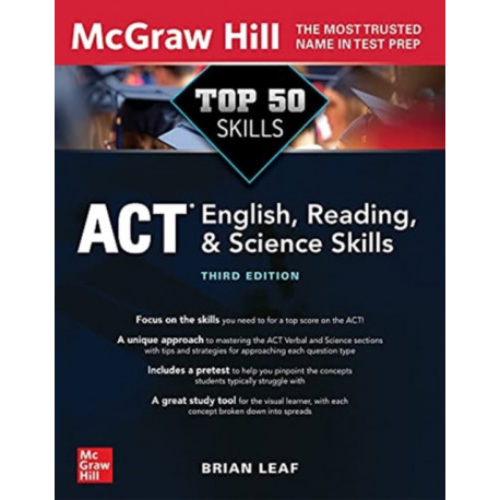Top 50 ACT English, Reading, and Science Skills, Third Edition