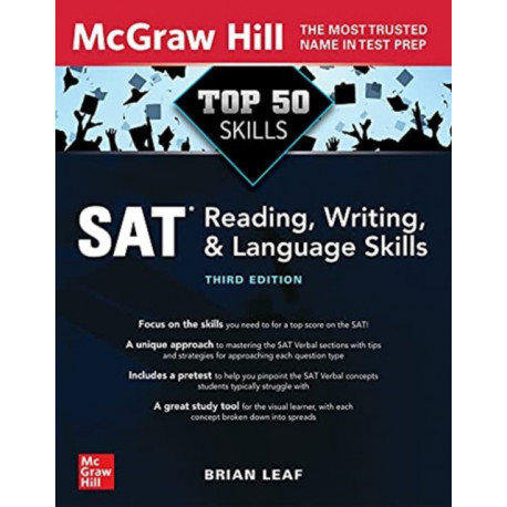 Top 50 SAT Reading, Writing, and Language Skills, Third Edition