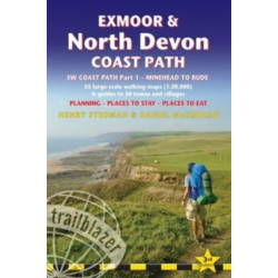 Exmoor & North Devon Coast Path Trailblazer Walking Guide: Minehead to Bude