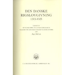 Den danske rigslovgivning 1513-1523