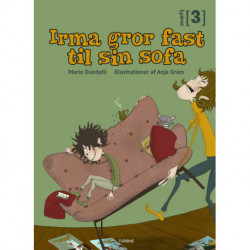 Irma gror fast til sin sofa