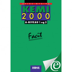 Kemi 2000 A-niveau 1 og 2. Facit