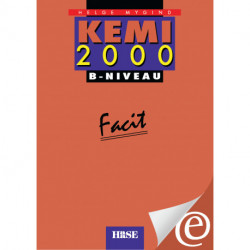 Kemi 2000 B-niveau. Facit