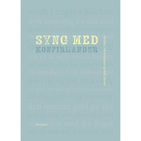 Syng med konfirmander