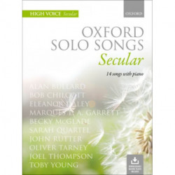 Oxford Solo Songs: Secular: 14 songs with piano
