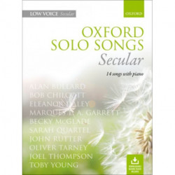 Oxford Solo Songs: Secular: 14 songs with piano