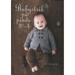 Babystrik på pinde 3,5-4: hæfte 02