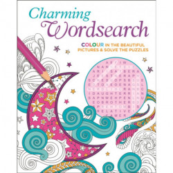 Charming Wordsearch: Colour in the Beautiful Pictures & Solve the Puzzles