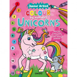 Junior Artist Colour By Numbers: Unicorns