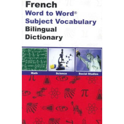 English-Spanish & Spanish-English Word-to-Word Dictionary: Maths, Science & Social Studies - Suitable for Exams