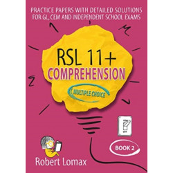 RSL 11+ Comprehension, Multiple Choice: Book 2
