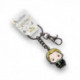 HP Draco Malfoy Metal Keyring