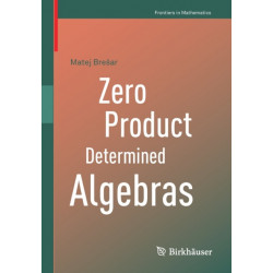 Zero Product Determined Algebras