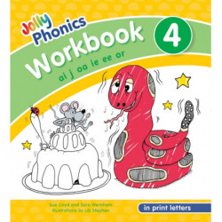 Jolly Phonics Workbook 4: In Print Letters (American English edition)