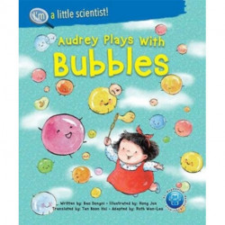 Audrey Plays With Bubbles