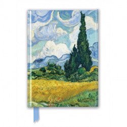 Vincent van Gogh: Wheat Field with Cypresses (Foiled Journal)