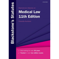 Blackstone's Statutes on Medical Law