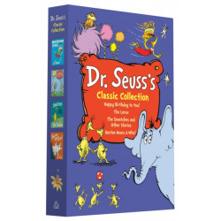 Dr. Seuss's Classic 4-Book Boxed Set Collection: Happy Birthday to You!- Horton Hears a Who!- The Lorax- The Sneetches and Other Stories