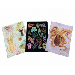 Art of Nature: Under the Sea Sewn Notebook Collection