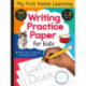 Writing Practice Paper for Kids: 160 double-sided tear-out pages for ages 3 and up!