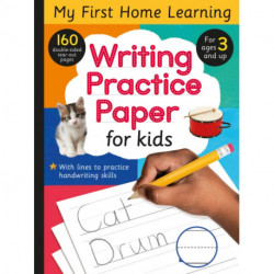 Writing Practice Paper for Kids: 160 double-sided tear-out pages for ages 3 and up!