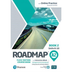 Roadmap A2 Flexi Edition Course Book 2 with eBook and Online Practice Access
