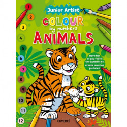 Junior Artist Colour By Numbers: Animals
