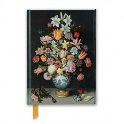 National Gallery: Bosschaert the Elder: Still Life of Flowers (Foiled Journal)