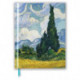 Vincent van Gogh: Wheat Field with Cypresses (Blank Sketch Book)