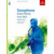 Saxophone Exam Pieces from 2022, ABRSM Grade 4: Selected from the syllabus from 2022. Saxophone Part & Piano Accompaniment