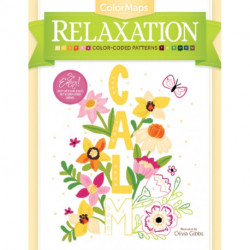 ColorMaps Relaxation: Color-Coded Patterns Adult Coloring Book