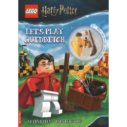 LEGO® Harry Potter™: Let's Play Quidditch Activity Book (with Cedric Diggory minifigure)
