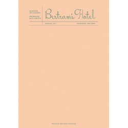 Fictional Hotel Notepads: Bertram's Hotel