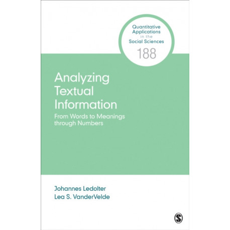 Analyzing Textual Information: From Words to Meanings through Numbers