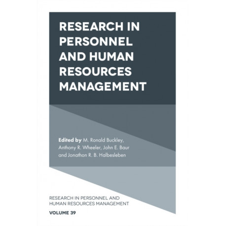 Research in Personnel and Human Resources Management