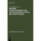 Neuere Forschungen Zur Historischen Syntax Des Deutschen: Referate Der Internationalen Fachkonferenz Eichstatt 1989