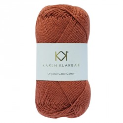 8/4 Cognac - KK Color Cotton økologisk bomuldsgarn fra Karen Klarbæk
