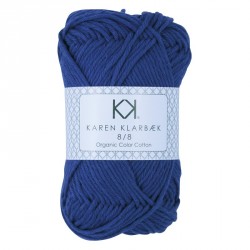 8/8 Dark Lavender - KK Color Cotton økologisk bomuldsgarn fra Karen Klarbæk