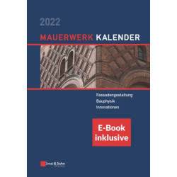 Mauerwerk-Kalender 2022: Schwerpunkte (inkl. E-Book als PDF)