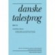 Danske talesprog (Bind 18)