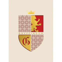 Harry Potter: Gryffindor Laser Die-Cut Card
