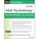 Adult Psychotherapy Homework Planner
