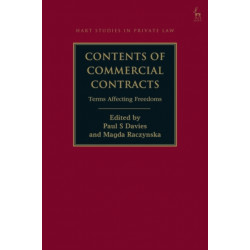 Contents of Commercial Contracts: Terms Affecting Freedoms