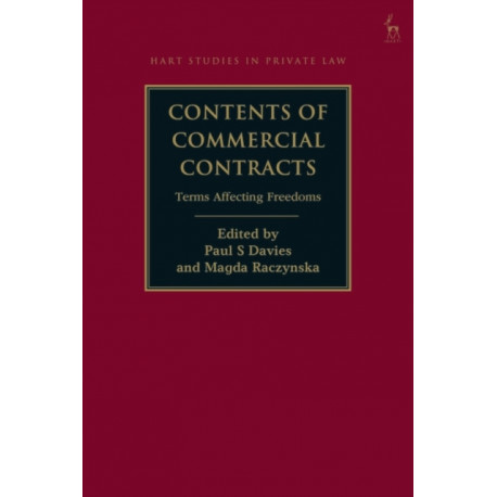 Contents of Commercial Contracts: Terms Affecting Freedoms