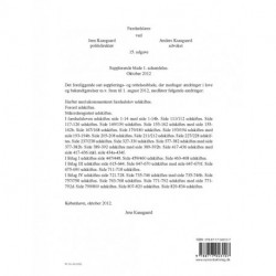 Færdselslære 15. udgave 1. supp.: Løsblade i folie