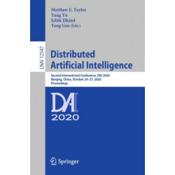 Distributed Artificial Intelligence: Second International Conference, DAI 2020, Nanjing, China, October 24–27, 2020, Proceedings
