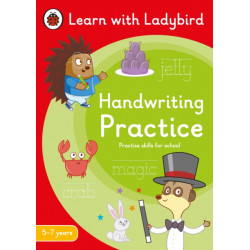 Handwriting Practice: A Learn with Ladybird Activity Book 5-7 years: Ideal for home learning (KS1)