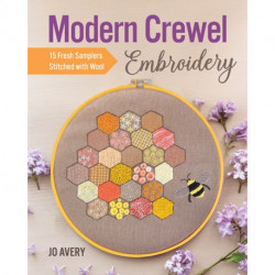 Modern Crewel Embroidery: 15 Fresh Samplers Stitched with Wool