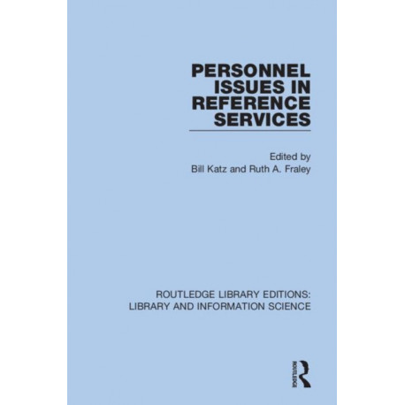 Personnel Issues in Reference Services