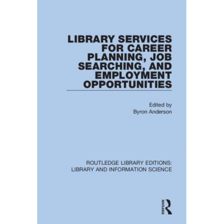 Library Services for Career Planning, Job Searching, and Employment Opportunities